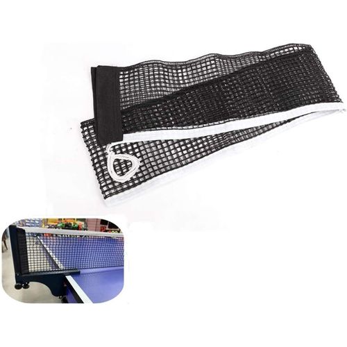 Filet De Ping-Pong Portable Filet De Tennis De Table Pliable Accessoires Pour Tennis De Table Pour Intérieur Et Extérieur Maison Jardin Ecole