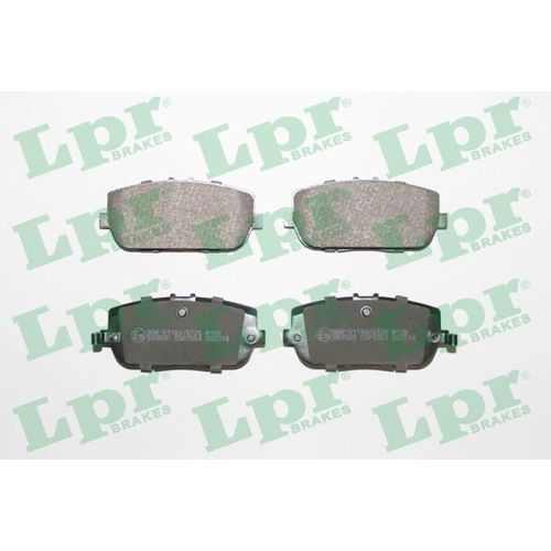 Jeu De 4 Plaquettes De Freins À Disques Arrières - Fiat 124 Spider (348_) 1.4 (348) À Part. 03/2016