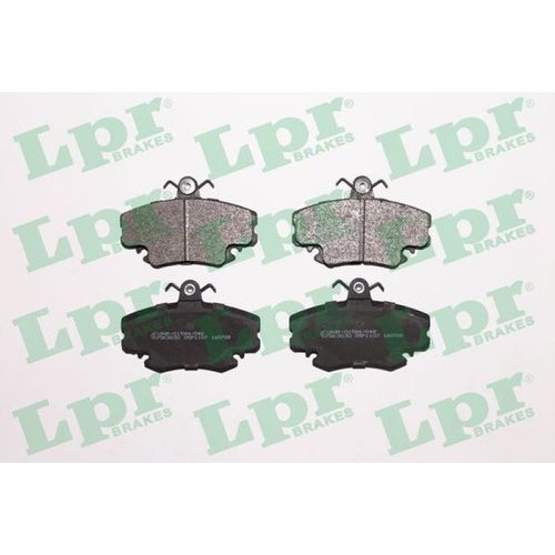 Jeu De 4 Plaquettes De Freins À Disques Avants - Dacia Sandero 1.6 Mpi 85 (Bs03) 05/2010>06/2013
