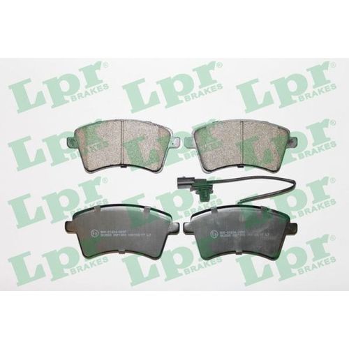 Jeu De 4 Plaquettes De Freins À Disques Avants - Renault Kangoo \ Grand Kangoo Ii (Kw0\1_) 1.5 Dci 75 (Kw07, Kw10, Kw04) À Part. 11/2012