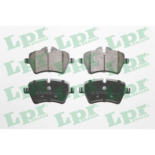 Jeu De 4 Plaquettes De Freins À Disques Avants - Mini Mini Roadster (R59) Cooper S Jcw 11/2011>04/2015