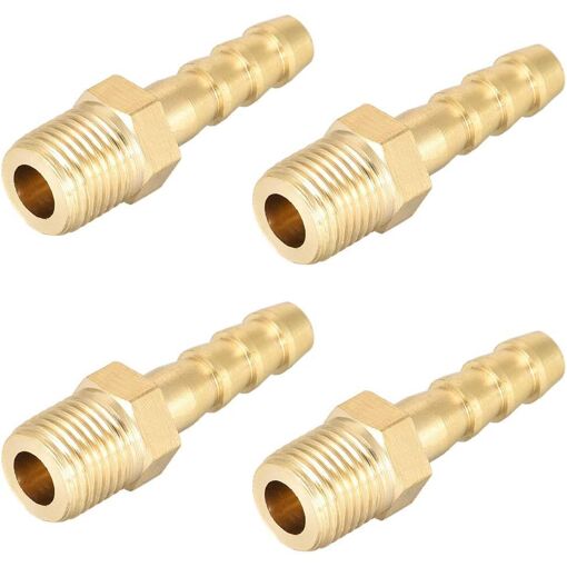 Raccord Laiton Filetage Métrique Femelle/mâle - Adaptateur M10x1 Femelle Vers M10x1.5 Mâle Pour Carburant, Gaz, Eau