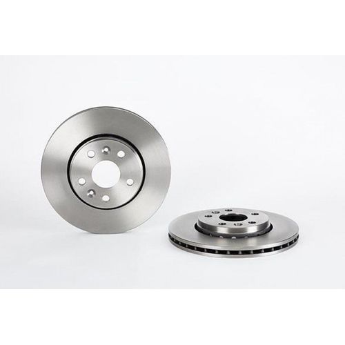 Jeu De Deux Disques De Freins Avants Ventilés - Renault Kangoo \ Grand Kangoo Ii (Kw0\1_) 1.5 Dci 75 (Kw07, Kw10, Kw04) À Part. 11/2012