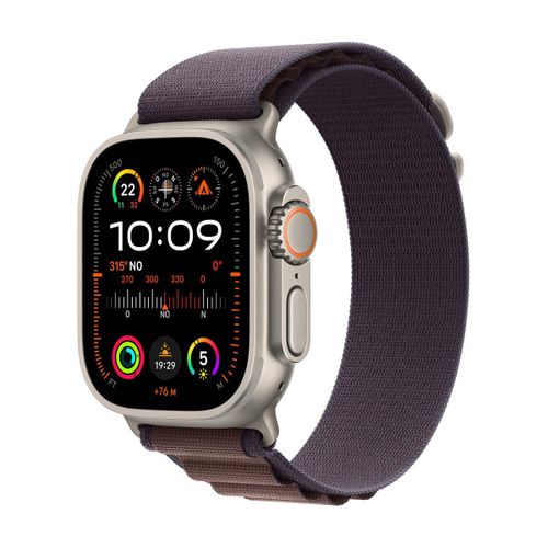 Apple Watch Ultra 2 Gps + Cellular - Boîtier Titane 49 Mm Or - Bracelet L