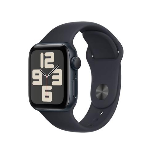 Apple Watch Se 2ème Génération Gps - Boîtier Aluminium 40 Mm Minuit - Bracelet S/M