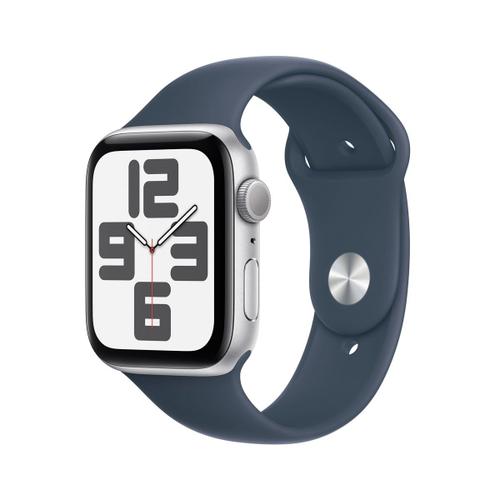 Apple Watch Se 2ème Génération Gps - Boîtier Aluminium 44 Mm Argent - Bracelet M/L