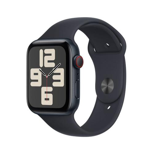 Apple Watch Se 2ème Génération Gps - Boîtier Aluminium 44 Mm Minuit - Bracelet S/M