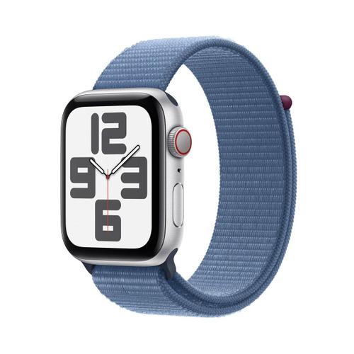 Apple Watch Se 2ème Génération Gps - Boîtier Aluminium 44 Mm Argent - Bracelet Boucle
