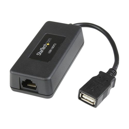 StarTech.com Extendeur Ethernet 1 port USB sur Cat5/Cat6 - jusqu'à 40 m - Câble de rallonge USB - USB - plus de CAT 5/6 - jusqu'à 40 m - pour P/N: UUSBOTG