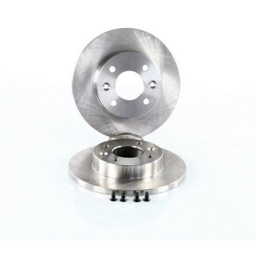 Jeu De Deux Disques De Freins Avants Pleins - Renault Clio Ii (Bb_, Cb_) 1.6 (B\Cb0d, Bb00) 09/1998>05/2005