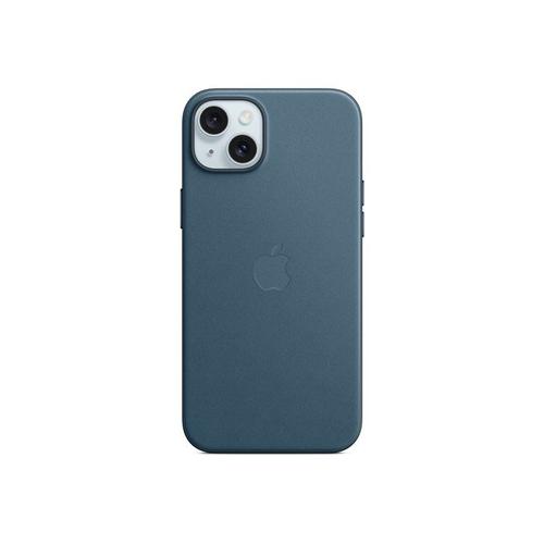 Apple - Coque De Protection Pour Téléphone Portable - Compatibilité Avec Magsafe - Microvolume - Bleu Pacifique - Pour Iphone 15 Plus