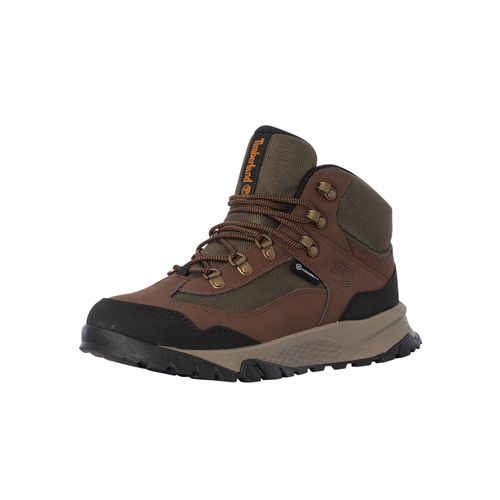 Timberland Bottes De Randonnée Mishautes Lincoln Peak En Cuir Marron