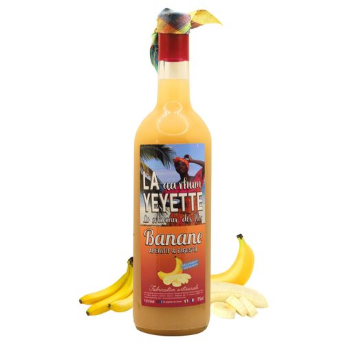 Punch Banane 12% Vol. 70 Cl - La Yeyette Au Rhum