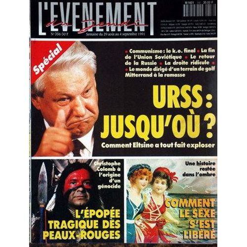 Evenement Du Jeudi (L') N° 356 Du 29/08/1991