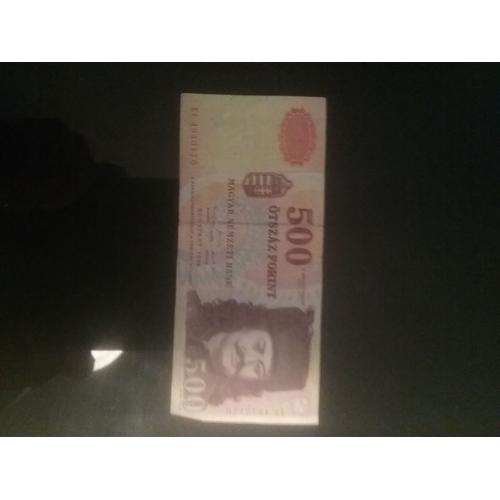Billet De 500 Forint Hongrie 1998