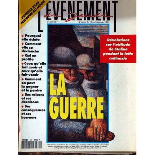 Evenement Du Jeudi (L') N° 323 Du 10/01/1991