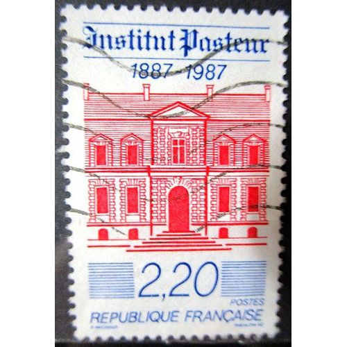 1987. F2496: Centenaire De L'institut Pasteur.