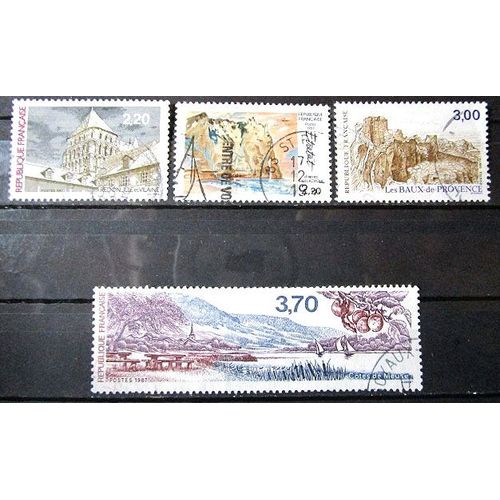 1987. F2462;F2463;F2465;F2466: Série Touristique.