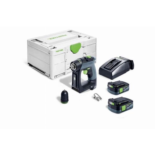 Perceuse-visseuse sans fil CXS 12 2,5-Plus - FESTOOL - 576864