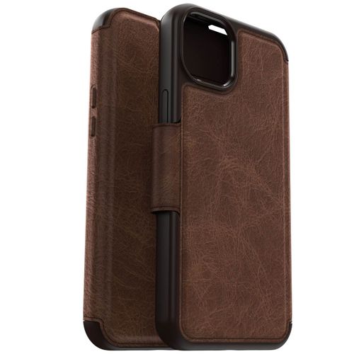 Otterbox Ï»¿ÃTui De Tã©Lã©Phone Portefeuille Strada Magsafe Iphone 15 Plus Brun