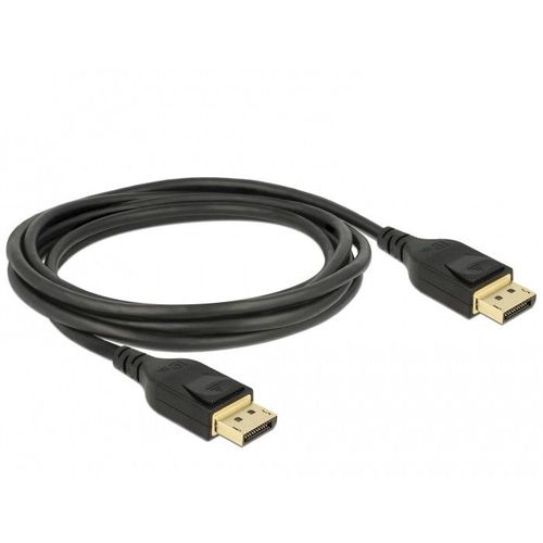 Delock 85663 Câble Displayport 5 M Noir