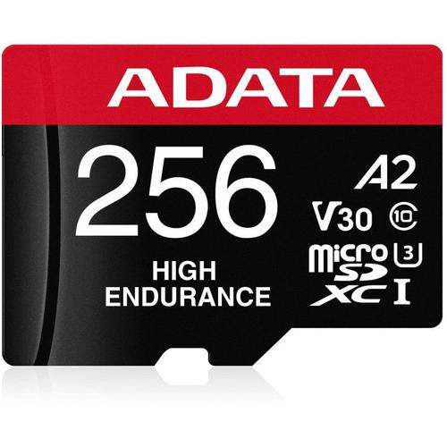 ADATA MicroSDXC haute endurance 256 Go