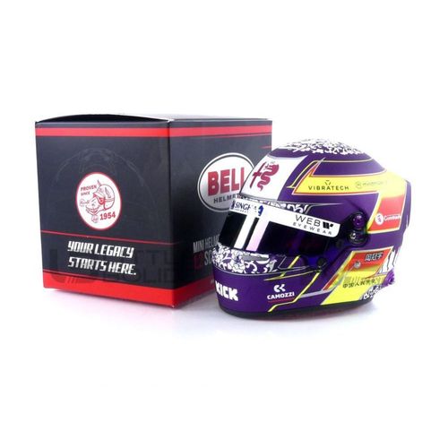 Mini Helmet 1/2 4100234 Casque Guanyu Zhou - Alfa Romeo 2023 Diecast Modelcar