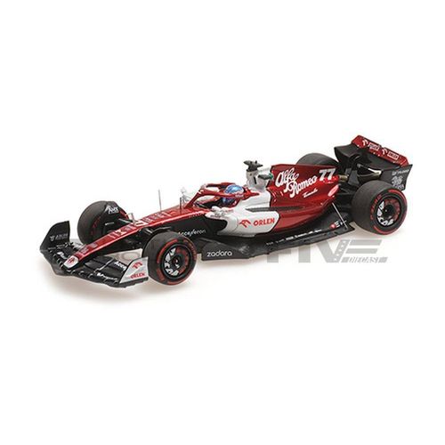 Minichamps 1/43 - 417220177 - Alfa-Romeo C42 - Bahrein Gp 2022 (V. Bottas)-Minichamps