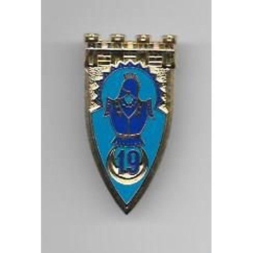 Militaria Insigne 19 Ème Régiment Du Génie / Arthus Bertrand Pour Les Éditions Atlas