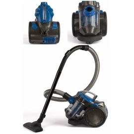 Aspirateur Sans sac 900 W Design Capacité 2L Combi Brosse Rayon ACTION 6m Filtre à air HEPA BLEU/NOIR
