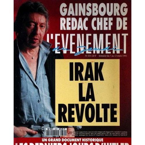 Evenement Du Jeudi (L') N° 331 Du 07/03/1991