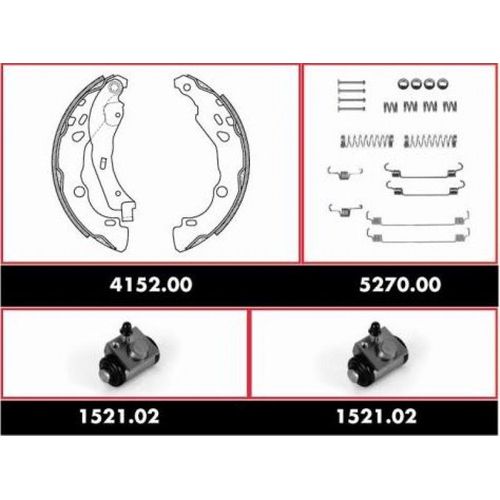 Kits De Freins Arrière Complet - Peugeot 208 I (Ca_, Cc_) 1.4 Gpl 10/2013>12/2019