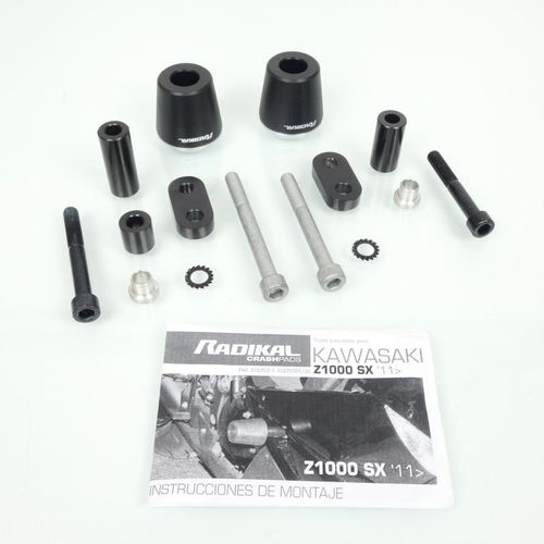 Tampon Pare Carter Radikal Eq353plus Pour Moto Kawasaki Z 1000 Sx Après 2011