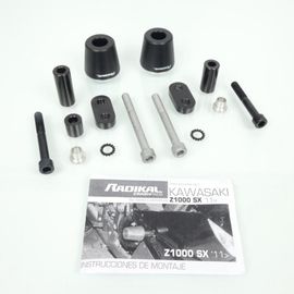 Tampon Pare Carter Radikal Eq353plus Pour Moto Kawasaki Z 1000 Sx Après 2011