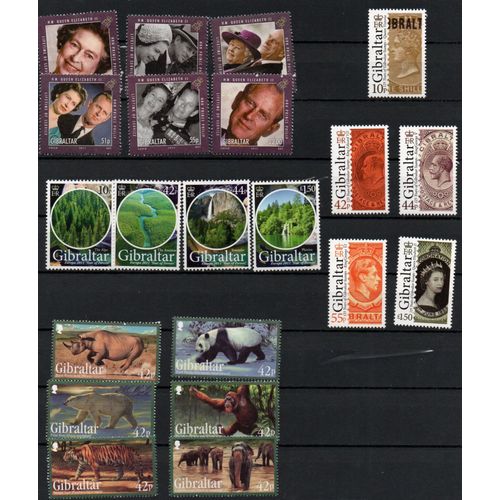 Gibraltar Timbres De L'Année 2011