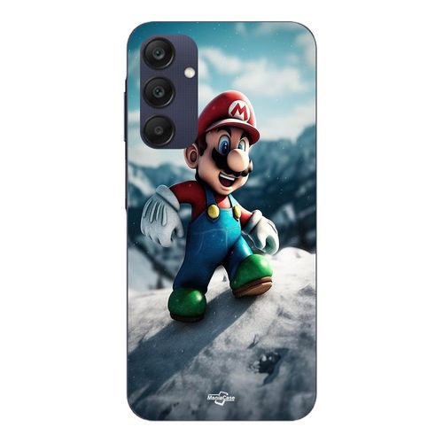Coque Pour Samsung Galaxy A25 Super Mario Bros Mario Maniacase