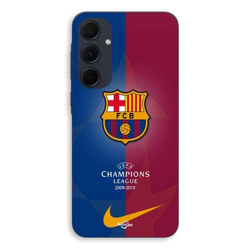 Coque Pour Samsung Galaxy A35 Barcelone Fc Real Madrid Champions League Maniacase