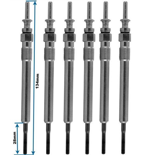 Six Bougies De Préchauffage - Bmw X5 (E70) Xdrive 30 D 10/2008>07/2013