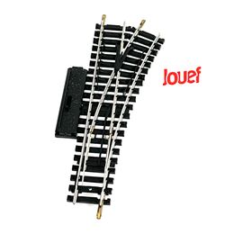 Aiguillage Manuel Droit Acier R385mm Modélisme Ho 1/87 Jouef-Jouef