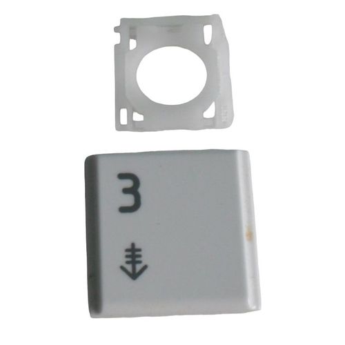 Une Touche Clavier.^3 Toshiba Français Original MP-09M86F065281 Blanc