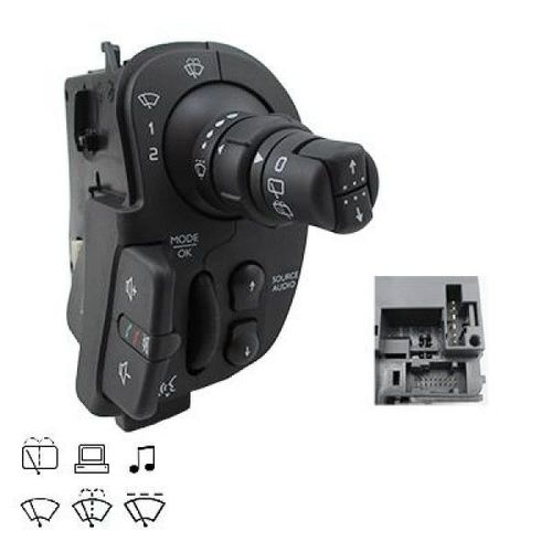 Bloc Commodo Complet Essuie Glaces - Renault Clio Iii (Br0\1, Cr0\1) 2.0 16v Sport (Cr0n, Cr1p) 02/2006>12/2012