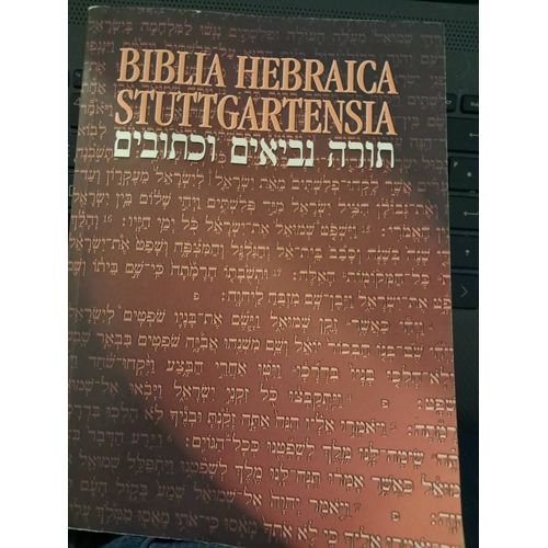 Biblia Hebraica Stuttgartensia .