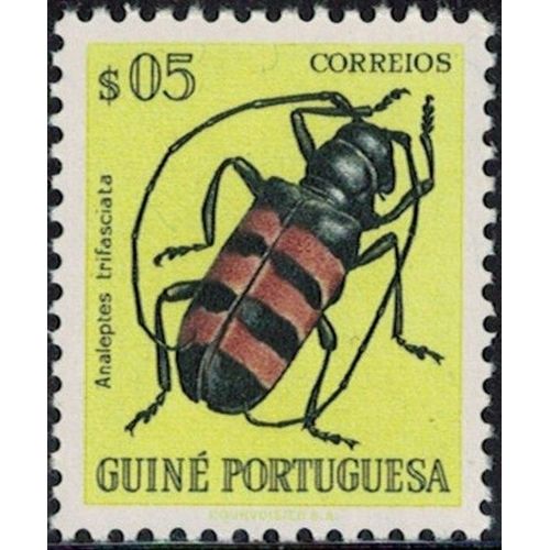 Guinée Portugaise 1953 Coléoptère Analeptes Trifasciata Y&T Pt-Gn 281 Rp410