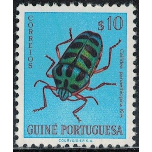Guinée Portugaise 1953 Insecte Callidea Panaethiopica Y&T Pt-Gn 282 Rp409