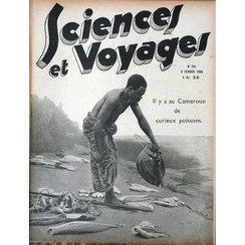 Sciences Et Voyages N° 754 Du 08/02/1934