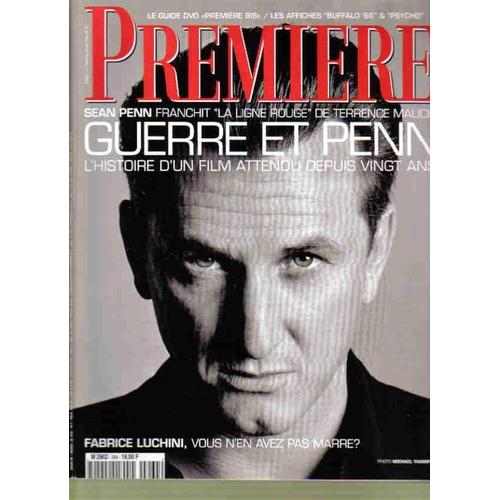 Première N°264 : Sean Penn