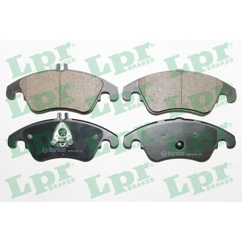 Jeu De 4 Plaquettes De Freins À Disques Avants - Mercedes-Benz Classe E Décapotable (A207) E 200 Cgi (207.448) 01/2010>12/2016