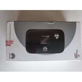 Huawei Mobile WiFi E5776 802.11 b/g/n Routeur WiFi Mobile 4G LTE Cat4/DC Download Speed 150Mbps Upload Speed 50Mbps MicroSD Card Slot Data & SMS Service