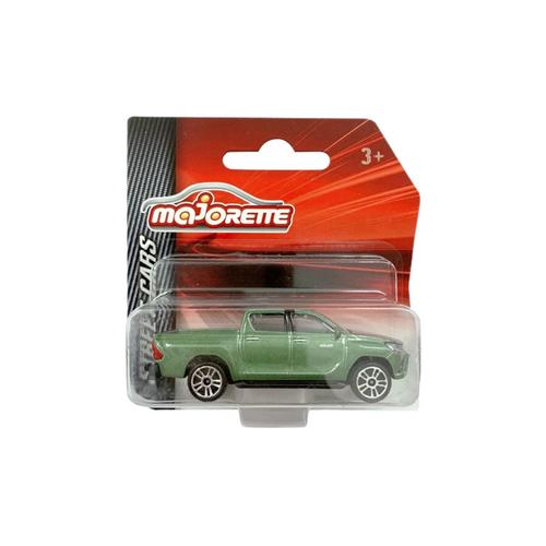 Majorette 1/58 Toyota Hilux Revo Green Street Cars 292k News 2023 Voiture Miniature