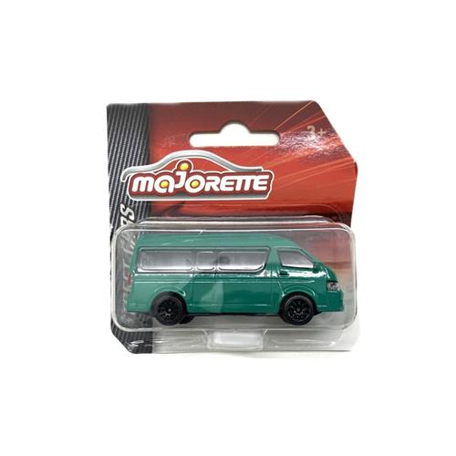 Majorette 1/69 Toyota Hiace Green Street Cars 216c News 2023 Voiture Miniature
